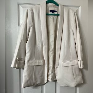 White Oversized Blazer